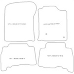 Toyota Landcruiser LC3 Car Mats